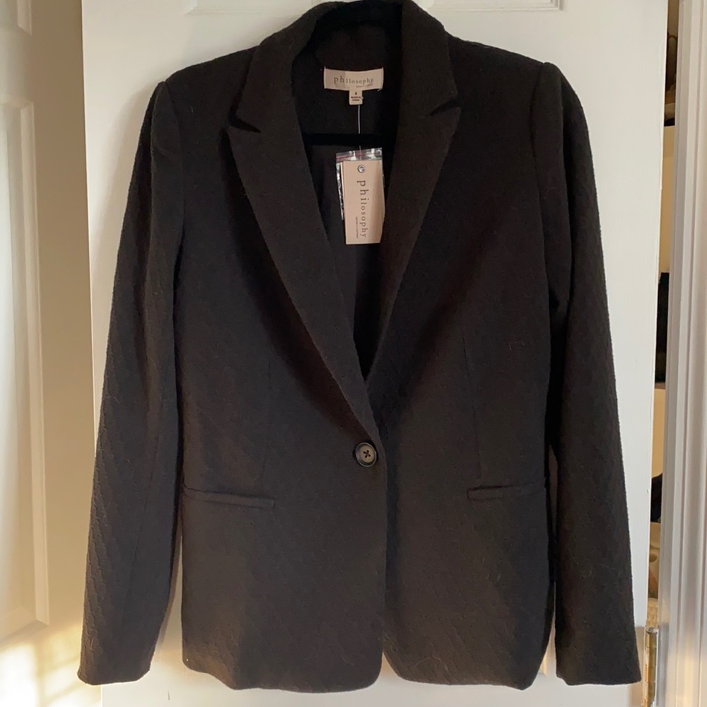 Philosophy blazer